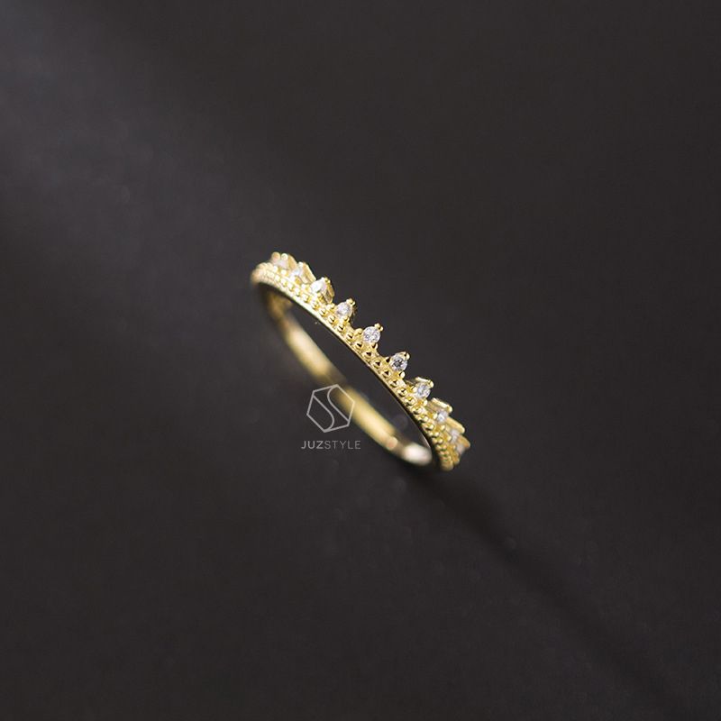 Nhẫn bạc CZ stones