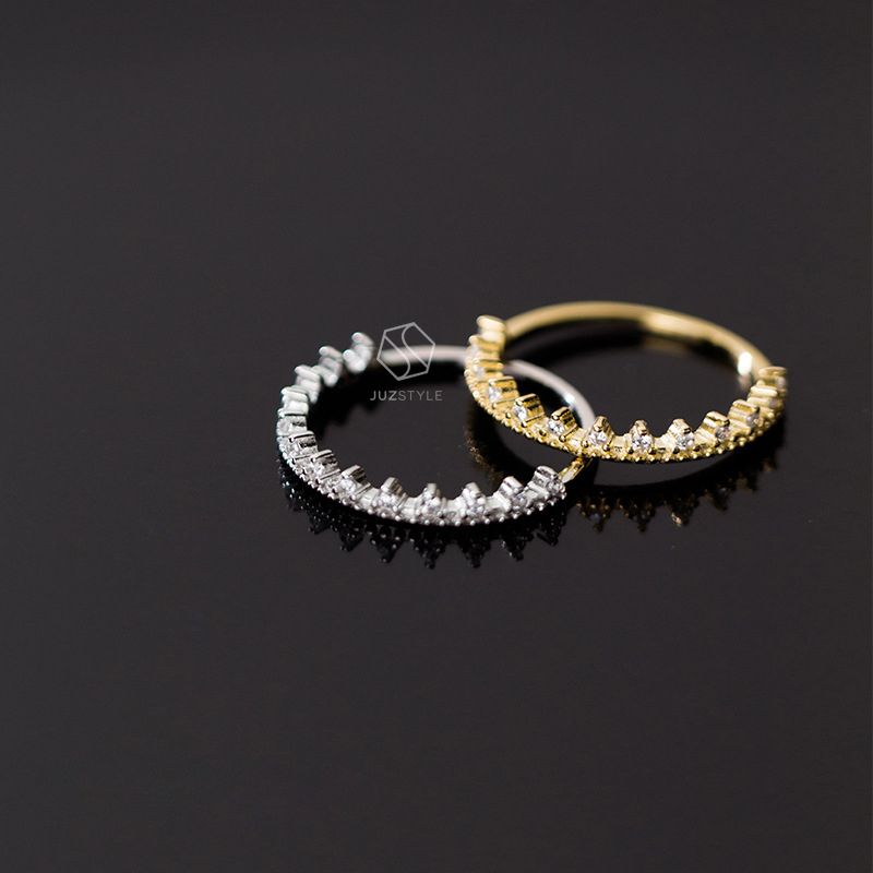 Nhẫn bạc CZ stones