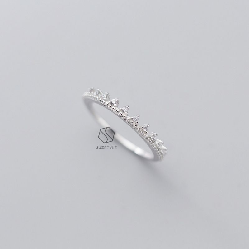 Nhẫn bạc CZ stones