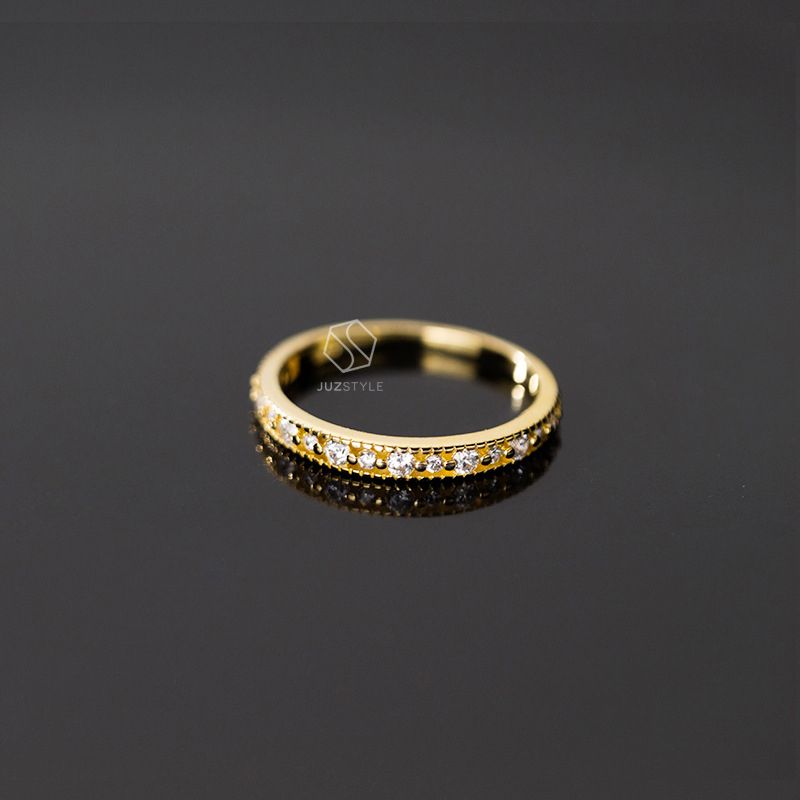 Nhẫn bạc CZ stones