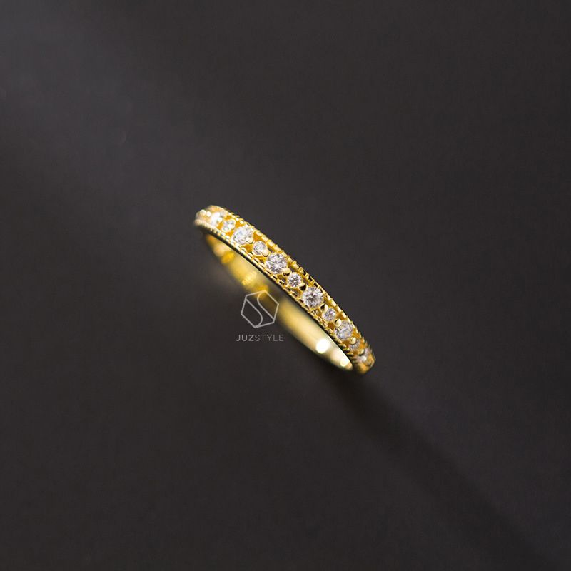 Nhẫn bạc CZ stones