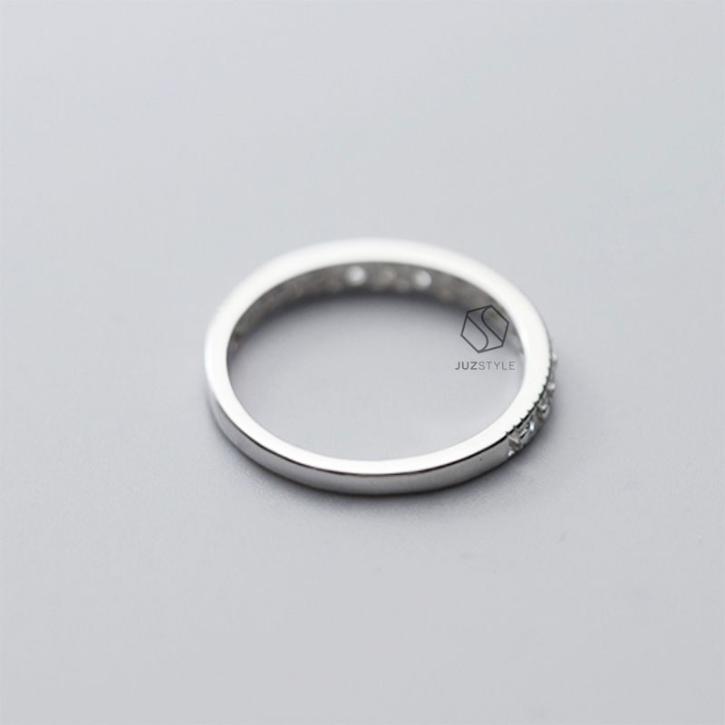 Nhẫn bạc CZ stones