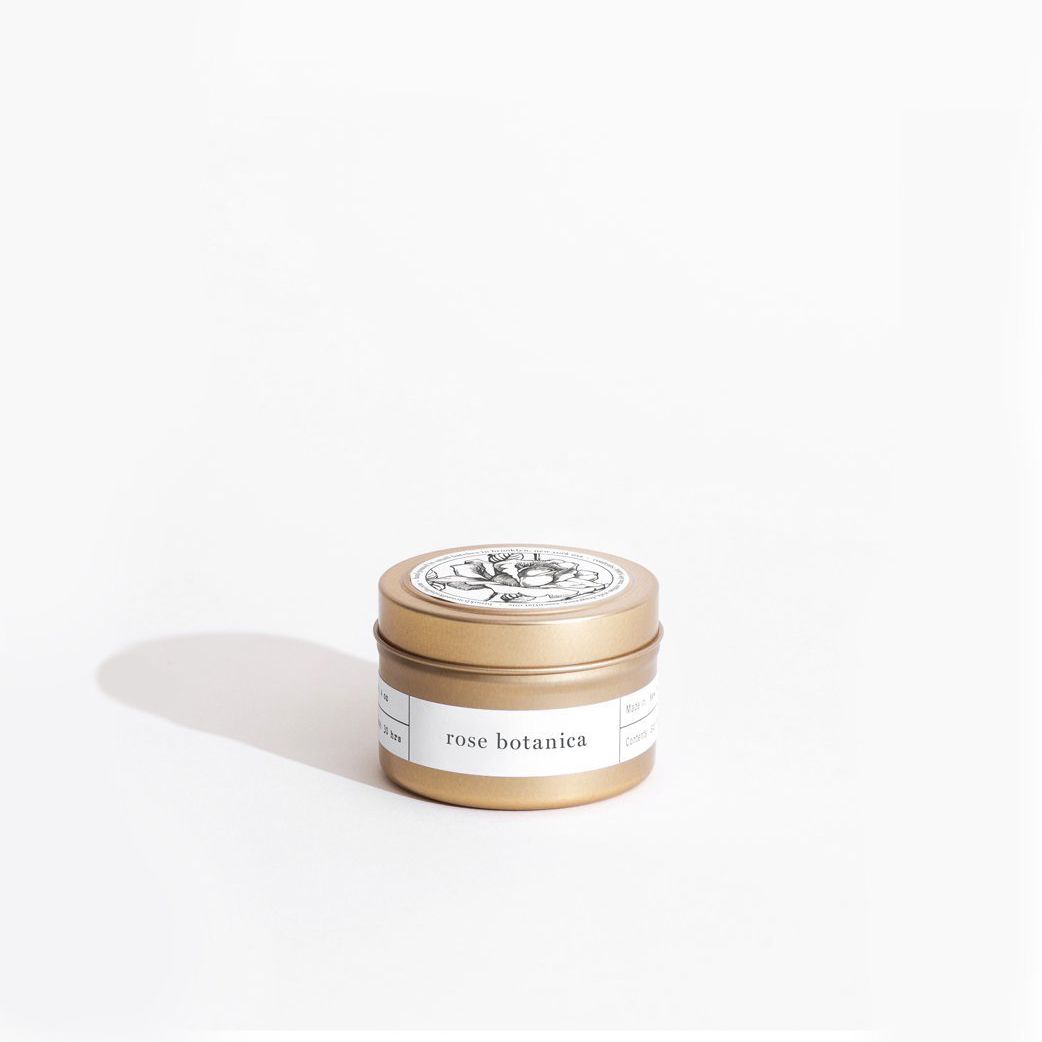 Nến thơm Gold Travel Rose Botanica