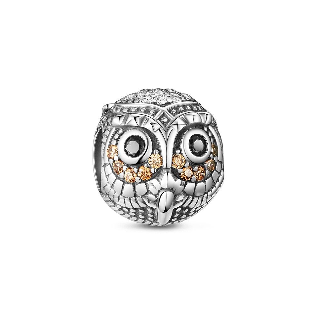  Charm bạc Owl 