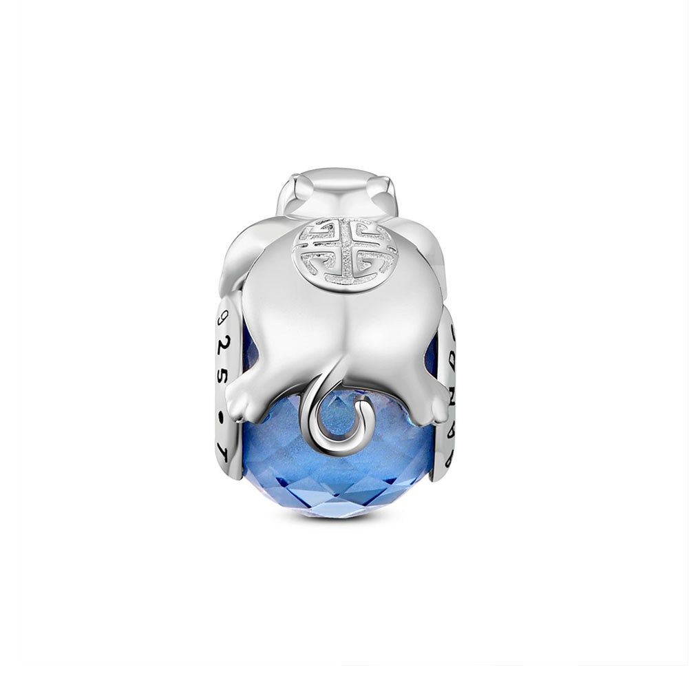 Charm bạc Lucky Cat