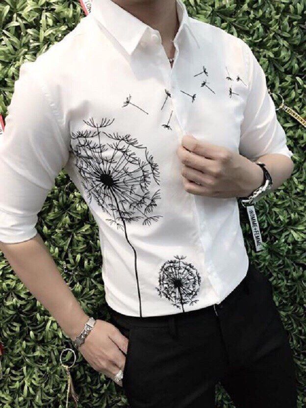 SM008 - ÁO SƠ MI BỒ CÔNG ANH
