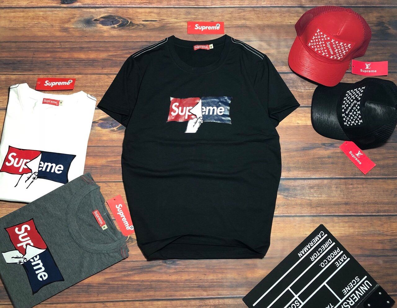 ATTN0015DEN - THUN TAY NGẮN SUPREME