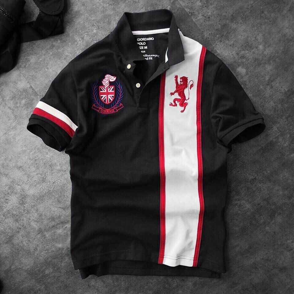 POL007DO - ÁO POLO THỂ THAO KỲ LÂN