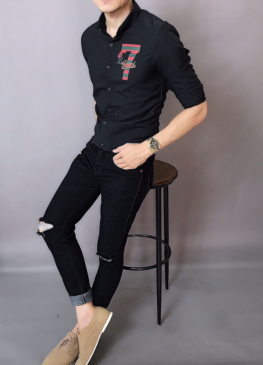 SM57Đ - ÁO SƠ MI SỐ 7