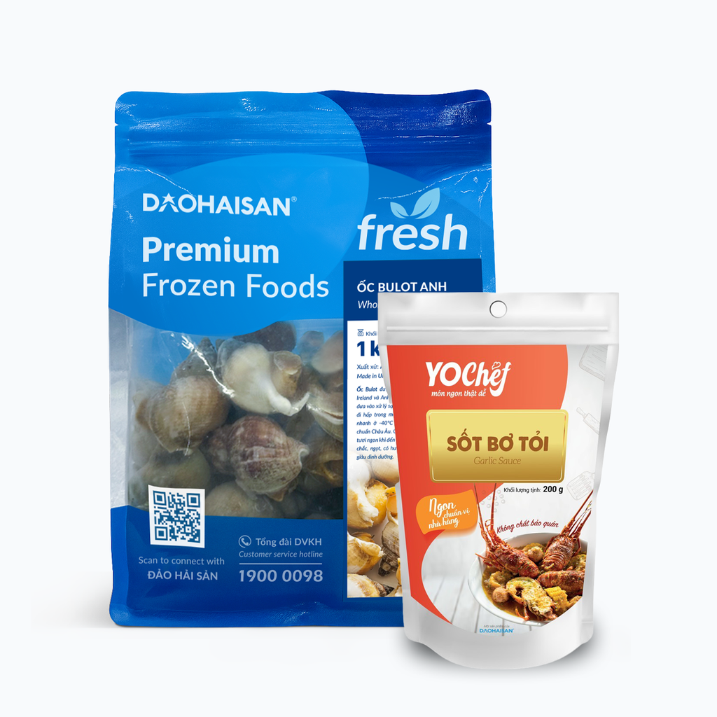 Combo Ốc Bulot + Sốt Bơ Tỏi (Combo)