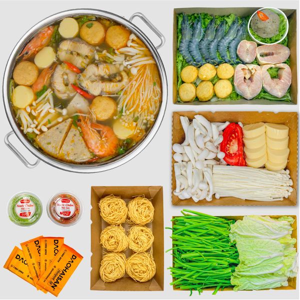 Cách nấu lẩu cá tầm chuẩn gốc sapa chua cay dịp cuối tuần