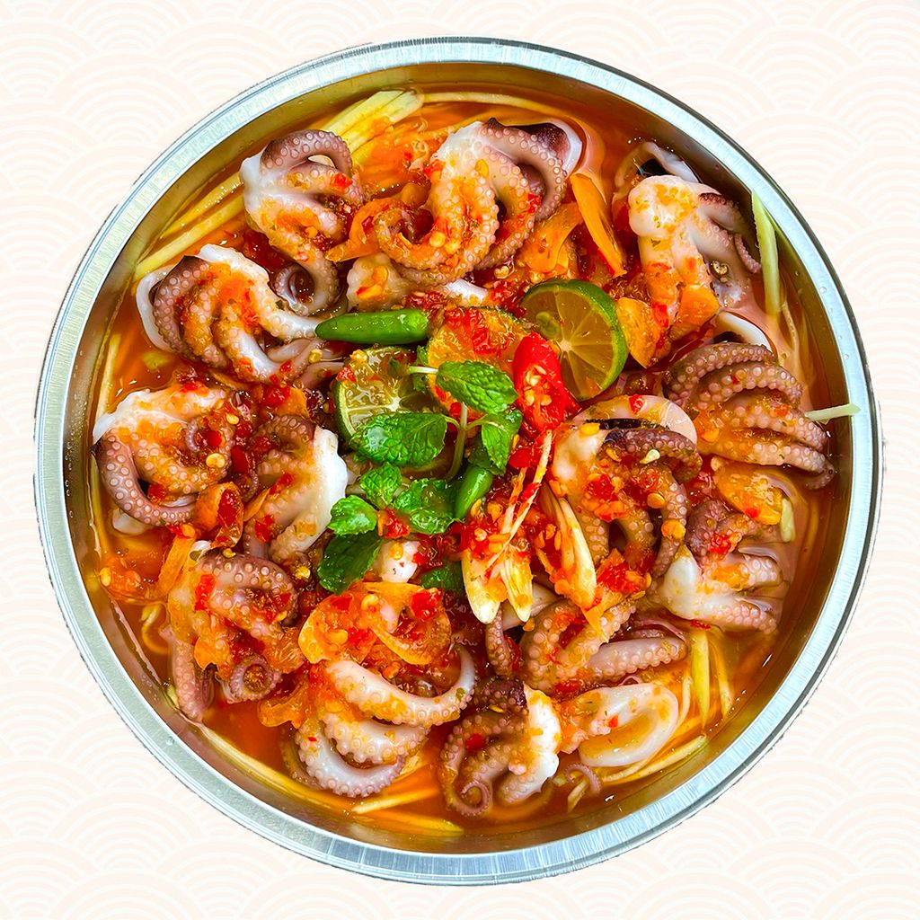 Bạch Tuộc Sốt Thái