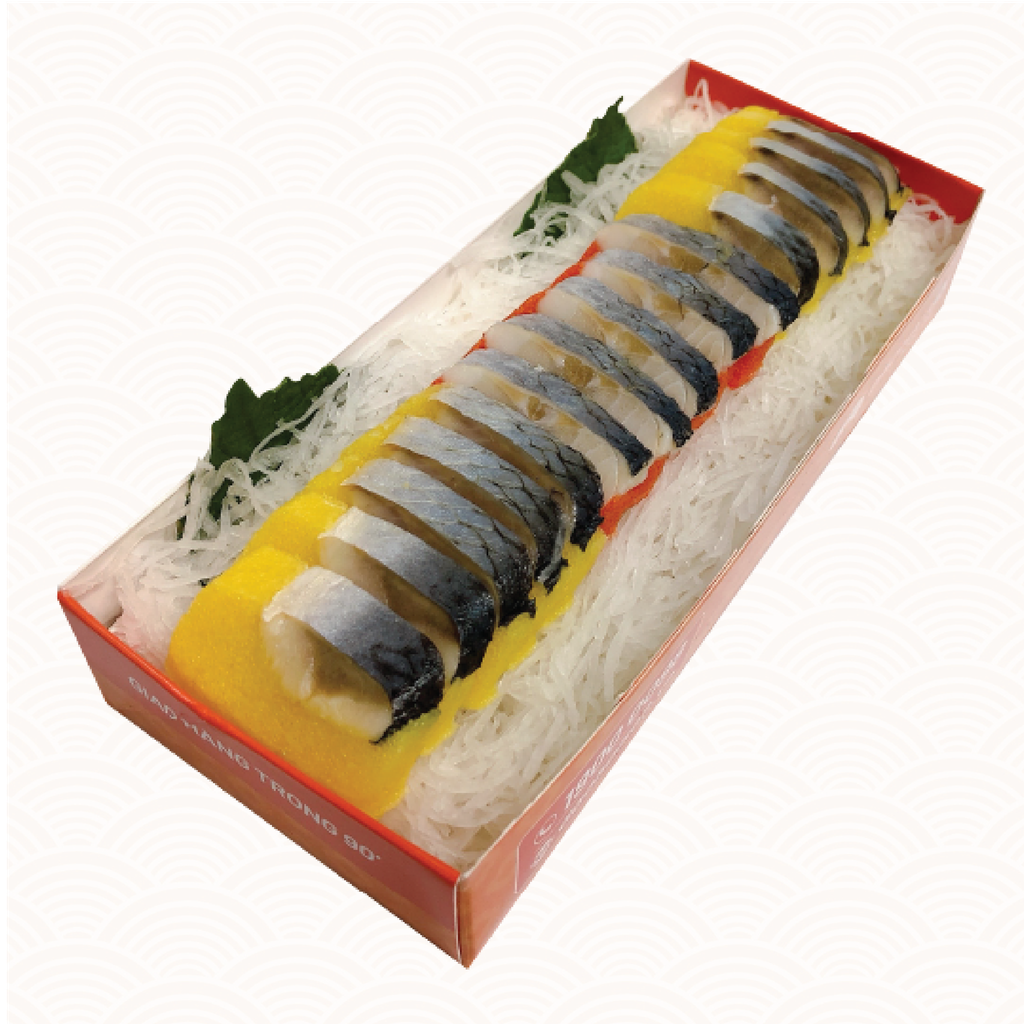 Sashimi Cá Trích Ép Trứng