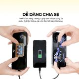  Dây cáp sạc USB Honjianda đa năng 3 trong 1 (Type C/Micro USB/Lightning) 