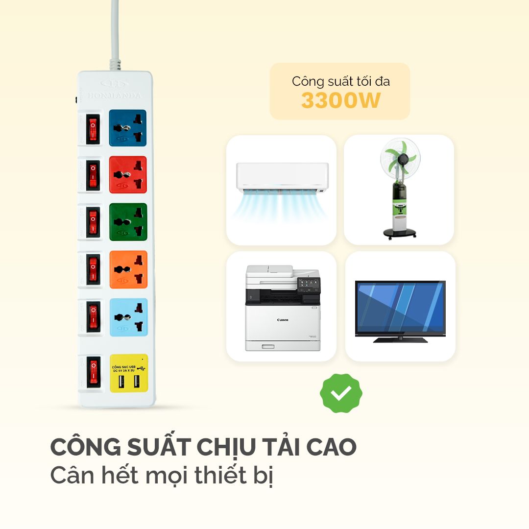  Ổ cắm điện đa năng mã 0666 