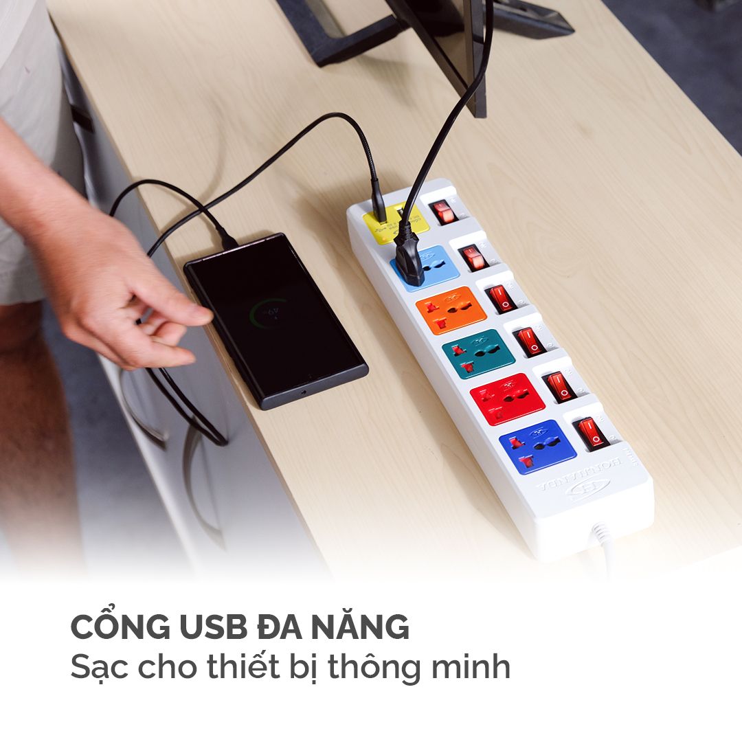  Ổ cắm điện đa năng mã 0644 