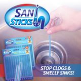 Que thông cống thông tắc Sani Sticks tiện dụng ( vỉ 12 que)