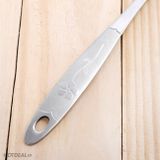 Bộ Vá, Sạn Inox Đặc- Họa Tiết Dập Nổi