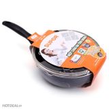 Supor - Chảo Sâu Lòng Chống Dính Supor F09A24 - 24 Cm - Có vung kính