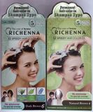  Thuốc nhuộm tóc dạng dầu gội Richenna (K) 