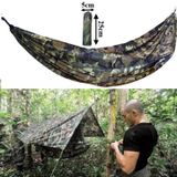 Võng dù phượt rần ri xếp gọn tiện dụng