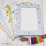 Combo 9 Khung Ảnh Bìa + 9 Kẹp Nhiều Màu