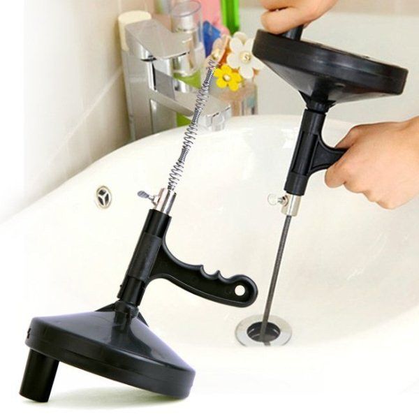 Dụng Cụ Thông Cống Chuyên Nghiệp Đầu Lò Xo Dài 5M