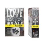 Két sắt mini giả sách khóa số - Chữ LOVE