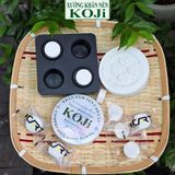 Khay Để Khăn Nén KOJi 4 Ngăn, 8 Ngăn - Tiện Lợi, Sang Trọng Và Bền Bỉ