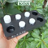 Khay Để Khăn Nén KOJi 4 Ngăn, 8 Ngăn - Tiện Lợi, Sang Trọng Và Bền Bỉ