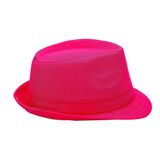 Nón Fedora màu hồng