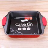 Khay Nướng Bánh Hình Vuông Có Tay Cầm Silicon