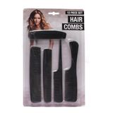 Lược Chải Đầu 12 cái Màu Đen/Hổ Phách