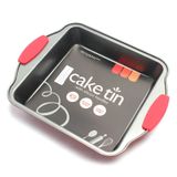 Khay Nướng Bánh Hình Vuông Có Tay Cầm Silicon