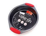 Khay Nướng Bánh Chống Dính Hình Tròn Có Tay Cầm Silicon