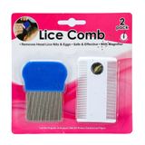 Lược chải chí 2 cái/bộ