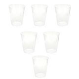 Ly nhựa nhỏ trong suốt 210ml bộ 6 cái