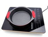 Khay Nướng Bánh Chống Dính Hình Tròn Có Tay Cầm Silicon