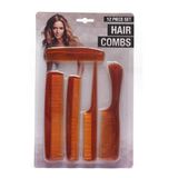 Lược Chải Đầu 12 cái Màu Đen/Hổ Phách