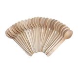 Muỗng gỗ tiện lợi bộ 24 cái