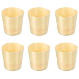 Ly gỗ dùng 1 lần bộ 6 cái