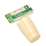 Ly gỗ dùng 1 lần bộ 6 cái