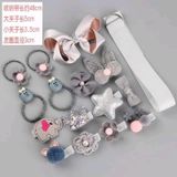 Hộp Nơ Kẹp Tóc 18 Món Mẫu Mới