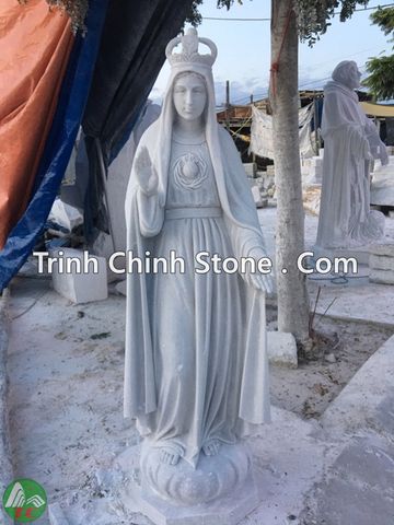 tượng đức mẹ bằng đá fatima