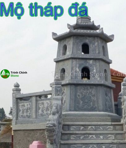 Mộ đá tháp bằng đá