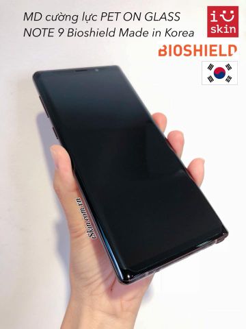 Kính Cường Lực Note 9 Bioshield Cảm Ứng Siêu Mượt Không Bể Chính Hãng Hàn Quốc