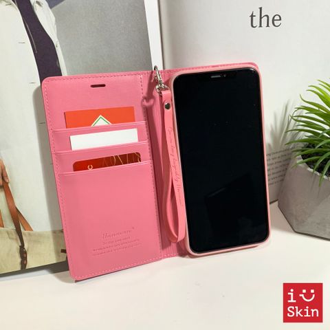 Bao Da IPHONE Xs Max Hanman Hàn Quốc Cao Cấp Có Ngăn Để Thẻ