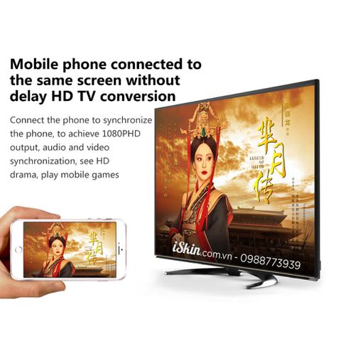 Cáp kết nối HDMI cho iPhone, iPad Plug & Play (BH 3TH)