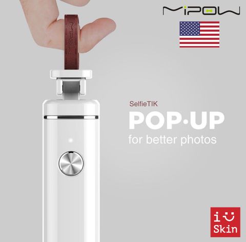 Gậy Chụp Hình Bluetooth MiPow Selfie Tik Chính Hãng USA