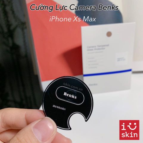 Kính Cường Lực Camera Iphone Xs Max Benks Chính Hãng